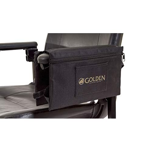 Mobility Scooter Power Wheelchair Armrest Tote Storage Bag