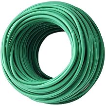 PGarden-EZ Green Soft Twist Tie Tomato Plant Tie TPR Garden Supply, for Supporting Plants and Home Organizing (65.6 feet/20 Meters)