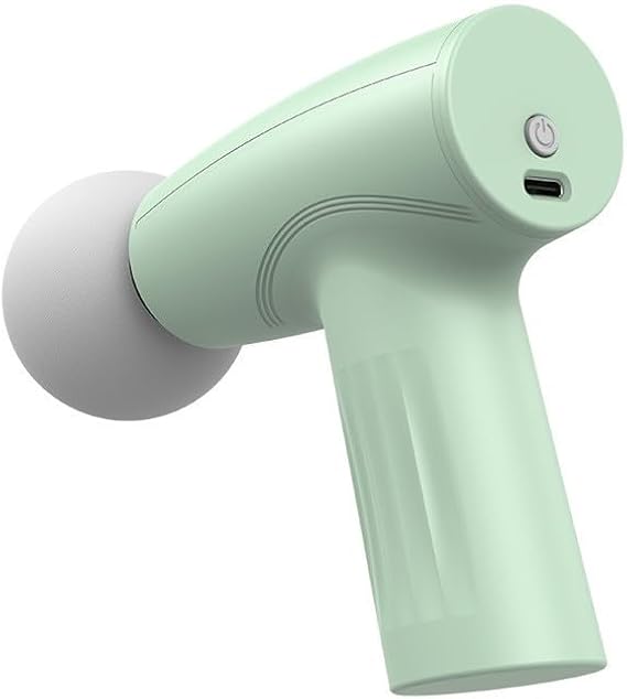 Mini Massage Gun, Portable Handheld Muscle Massager for Muscle Relaxation, Deep Tissue Percussion Small Massage Gun for Back, Neck, Shoulder and Leg Relaxation