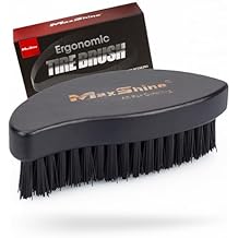 Maxshine Universal Ergonomic Tire Brush with Wood Handle Professional Detailing Tool for Cleaning Car Tires, Wheels & Rims Durable Design for Repeated Use & Long-Term Performance