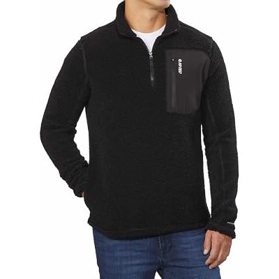 HI-TEC Men’s ¼ Zip Pullover XXL, Black