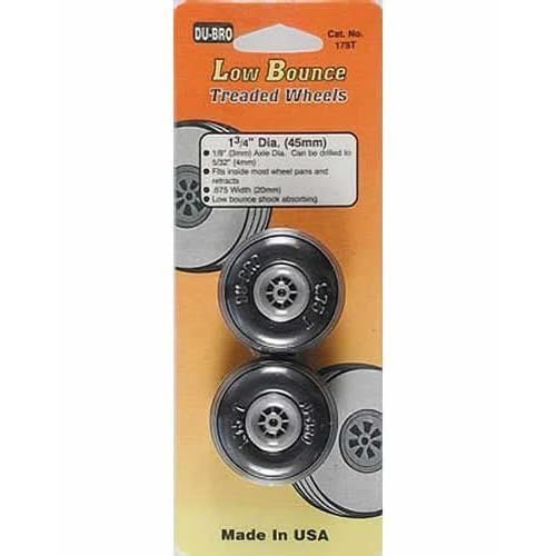 DuBro 1-34 Treaded Wheels