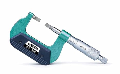 INSIZE 3232-2 Blade Micrometer, 1" - 2", Graduation .0001"