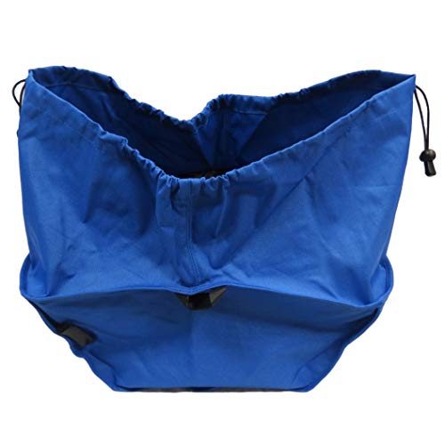 Large Under Seat Storage Basket Bag for Toys, Bottles, Diaper Bag, Compatible with Bugaboo Cameleon 1,2,3 and Frog Baby Child Strollers Prams Pushchairs Royal Blue, with Insert