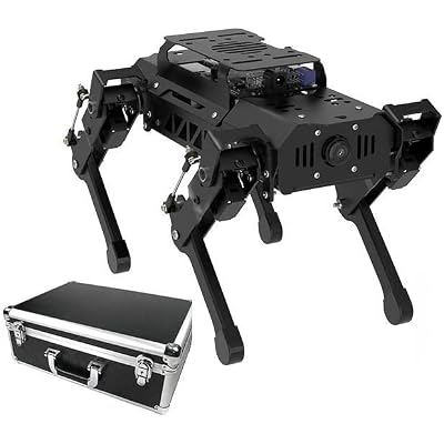 DESKROBOT ROS Quadruped Robot Dog with AI Visual Recognition PI 4B -Programmed with Bionic Technology