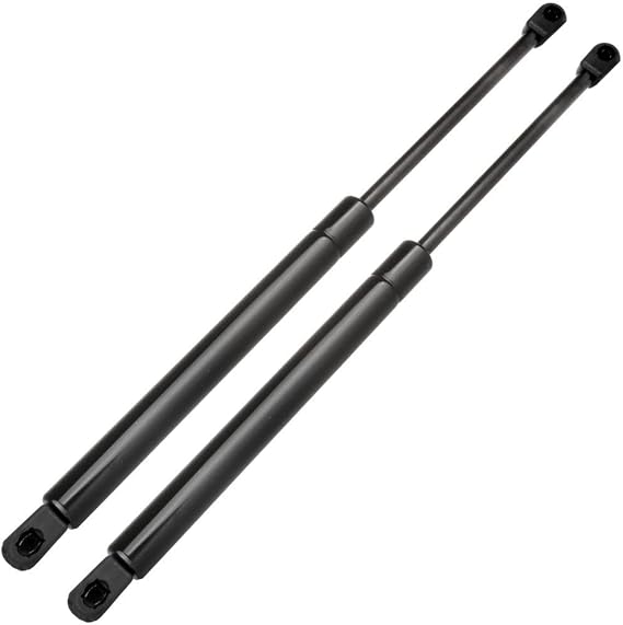 2X Rear Hatchback Tailgate Lift Support Strut Fits 6145 (Black,Steel Product)