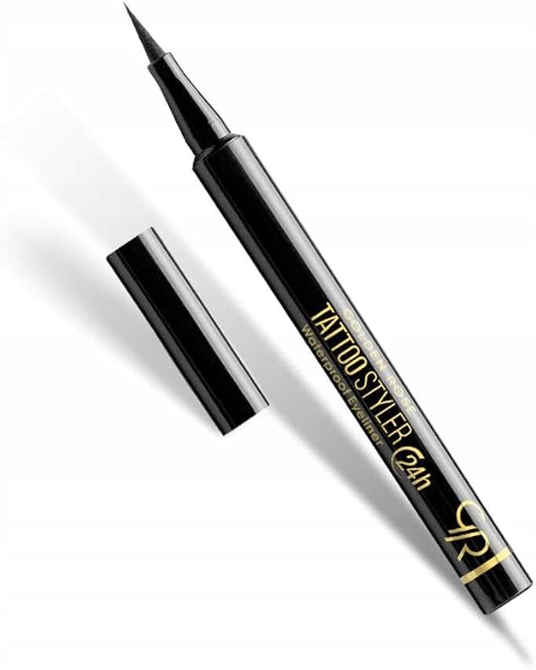 Golden Rose Tattoo Styler Waterproof Eyeliner - Midnight Black - Suya Dayanıklı Mat ve Kalıcı Eyeliner