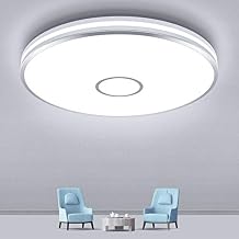 Airand LED Flush Mount Ceiling Light Fixture, 15 Inch LED Ceiling Lights 5000K 3800LM Water-Proof Round Modern Lamp for Bedroom Kitchen Dining Room Hallway Laundry Warehouse Daylight Lighting