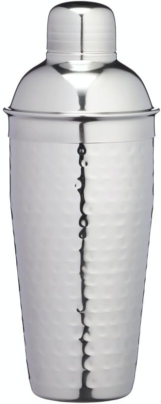 BarCraft Luxury Stainless Steel Cocktail Shaker, 700ml