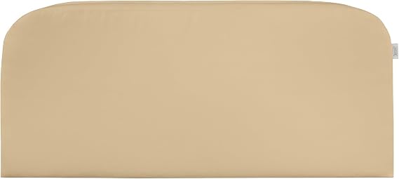 RSH Decor Indoor Outdoor Single Foam Wicker Loveseat Cushion, (Standard, Tan)