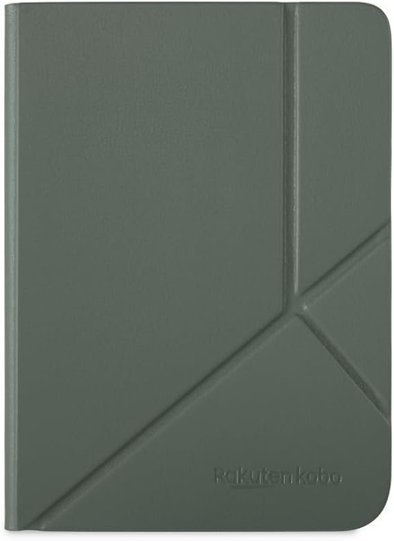 Kobo Clara Color/BW SleepCover Case, Misty Green | Sleep/Wake Technology | Built-in 2 Way Stand, Vegan Leather | 6 inch Kobo Compatible with Clara Color/BW eReader