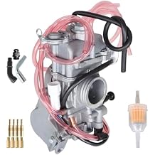 WFLNHB 38mm Carburetor Carb Replacement for Honda CRF250R CRF250X 2004-2013 Replacement for Yamaha YZ250F WR250F WR250FX 2008