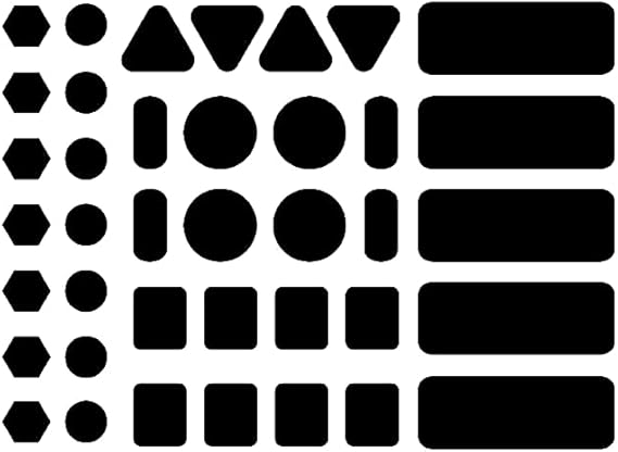 PWNAGE Ultra Custom Universal Grip Tapes 3M Adhesive Pre-Cut Griptape Pre-Laminated Sweat Absorbing High Performance Gaming Mouse, Keyboards, Phones, Consoles, PS Controllers - 0.5mm Fits All DIY
