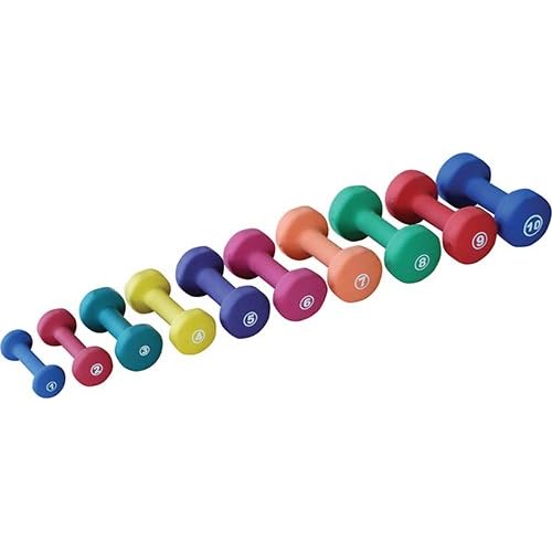 York Barbell 443104 Neoprene Fitbell, Yellow - 4 lbs