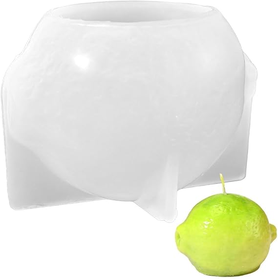 Fruit Series Candle Molds Lemon Silicone Molds 3d Fruit Casting Mold for Diy Aromatherapy Soap Plaster Mould Craft Art Ornament