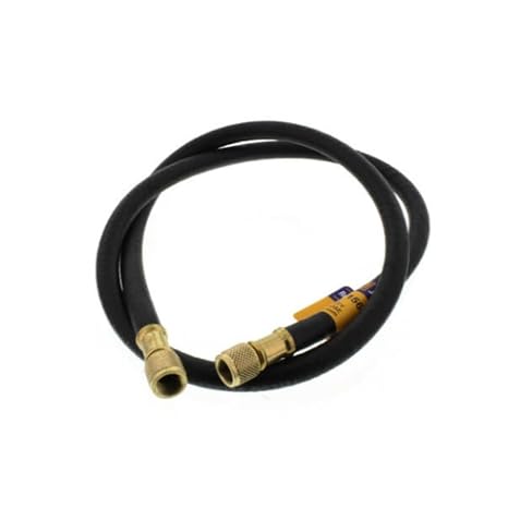 Yellow Jacket 15660 Pulls Bc-60 Straight Heavy Duty Charging Vacuum Hose, 3/8" Diameter