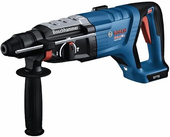 Bosch GBH18V-28DCN 18V Brushless Connected-Ready SDS-plus BulldogTM 1-1/8 In. Rotary Hammer (Bare Tool)
