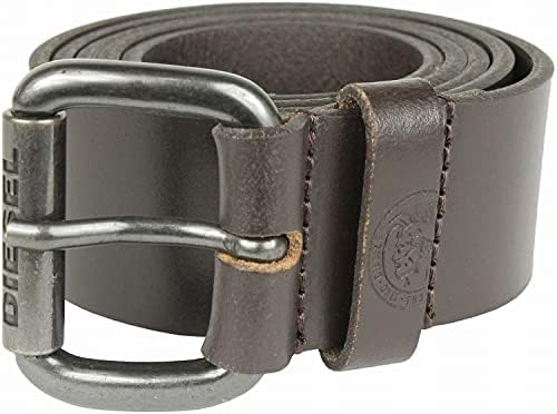 Diesel - Leather Belt - DarkBrown - Size 85