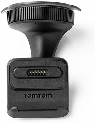TomTom Magnetische Premium Navi Halterung kompatibel mit ausgewählten Modellen mit 6-Bildschirm und USB-C-Anschluss (Siehe Kompatibilitätsliste unten)