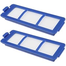 2Pcs Vacuum Cleaner Filters Dustproof Robot Filter Kit Washable and Replaceable Filters Compatible with Eufy Robovac G40/G40 Compatible with Hybrid+, 606-HPW