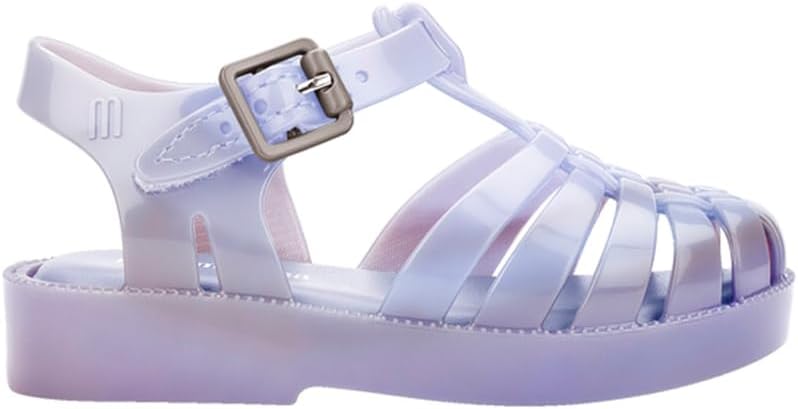 mini melissa Possession Kids Sandal - Comfortable Fisherman Style Kids Jelly Shoes for Toddlers and Girls, Adjustable Fit