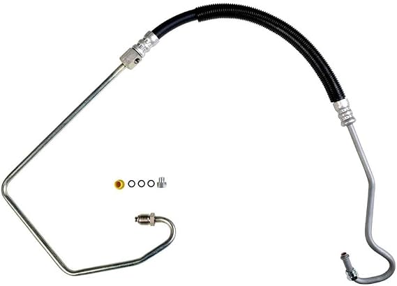 1Pcs Pump To Hydroboost Power Steering Pressure Line Hose Assembly