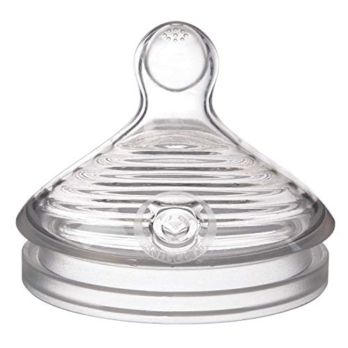 NUK Simply Natural Replacement Nipples, Fast Flow, 2pk