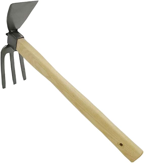 Grabing Weeder - Portable Digging Tool Mini Two Head Hoe - Home Garden Transplantation