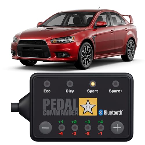 PEDAL COMMANDER for Mitsubishi Lancer 2007-2017 Throttle Response Controller - 36 Driving Settings, Anti-Theft, App Control, Throttle Controller Performance Parts, Lancer Accessories
