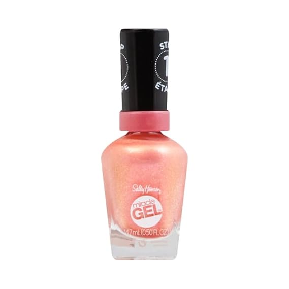 Miracle Gel - 352 Eternally Grapefruit by Sally Hansen for Women - 0.5 oz Nail Polish