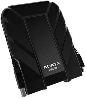 ADATA 750GB DashDrive Durable HD710 USB3.0 Portable Hard Drive (Black)