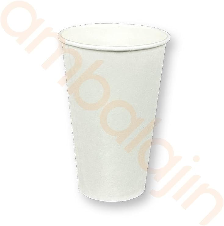 50 Adet12 Oz Kağıt Karton Bardak – Sıcak İçecek İçin Kahve Çay Bardağı