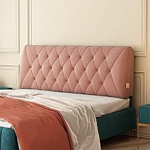 Generic Headboard Cushion King Size Wall Pillow Bed Backrest Lumbar Support Pad Removable Cover Reading Pillow Bed Body Positioner for Bedroom Hotel Daybed Bed,C,No headboard 78.7"/200cm