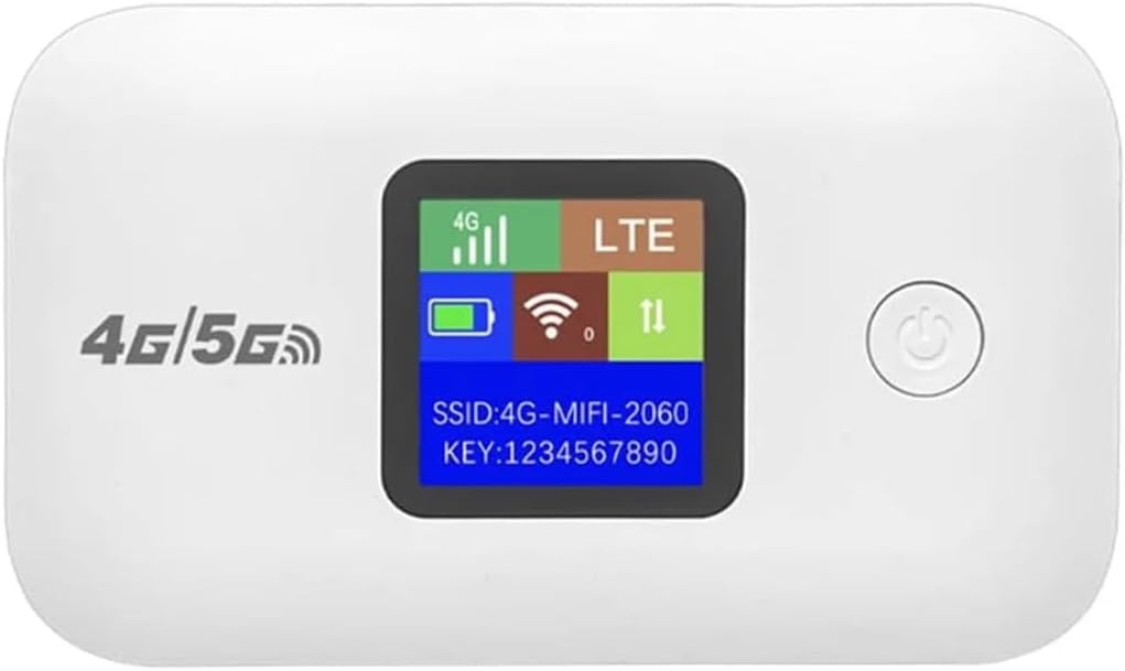 4G/5G Mobil Sim Kartlı WiFi Router, 150Mbps, 3000mAh, Taşınabilir Hotspot Modem, Kayıtlı