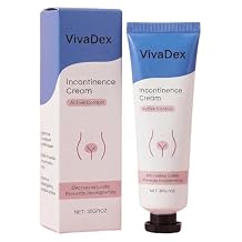 VivaDex Cream Incontinence for Women,VivaDex Cream With Natural Formula,Relieves Discomfort - Gentle Botanical Formula (1pcs)
