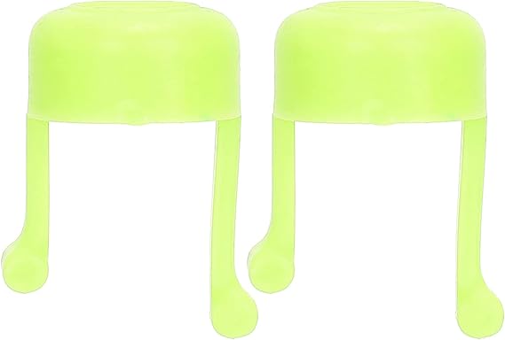 2pcs Eyedrop, Practical Eye Drop Aid Help Applicator Bottle Holder Bracket Device (Green)