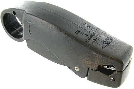 Valley Enterprises RF/Communications Coax Cable Stripping Tool for RG-8, RG-9, RG-213, RG-214, LMR-400-3 Bladed