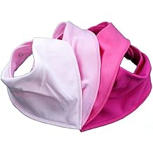 Bibbles Bandana Bibs - Simply Pink 4 Pack