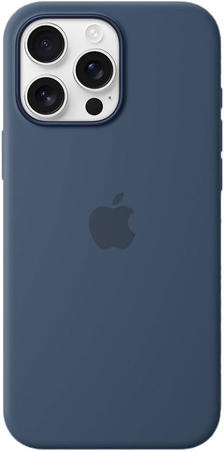 Apple iPhone 16 Pro Max Silikon Case mit MagSafe – Denim ​​​​​​​