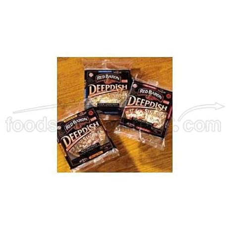 Schwans Red Baron 4 Cheese Par Baked Pizza, 6 Ounce -- 12 per case.