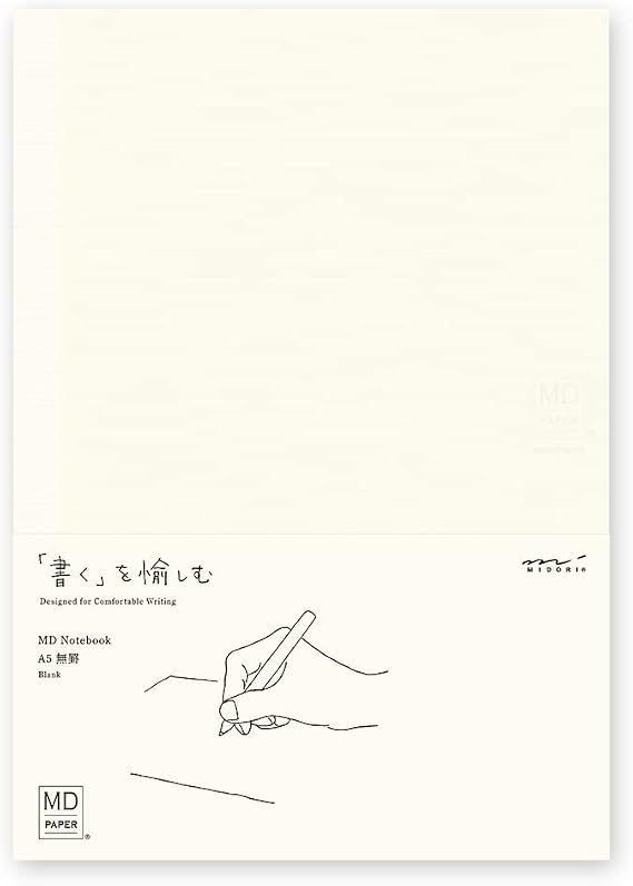 DESIGNPHIL Midori MIDORI Notebook MD Notebook A5 Unruled A 15293006
