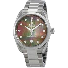 Omega Seamaster Aqua Terra Automatic Chronometer Diamond Ladies Watch 220.10.38.20.57.001