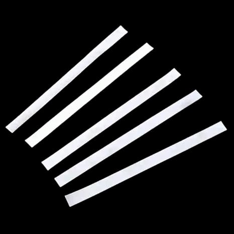 10cm Length Silver Sheet, High Purity 4N=99.99% Ag Plate, Silver Bar, High Purity Rectangular Argentum Plate (1, 1mm Thickness, 10cm Length, 8mm Width)