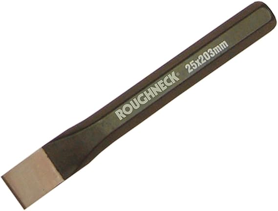 Roughneck ROU31979 Cold Chisel 25x203mm (1x8in) with Tip Protector, Multi