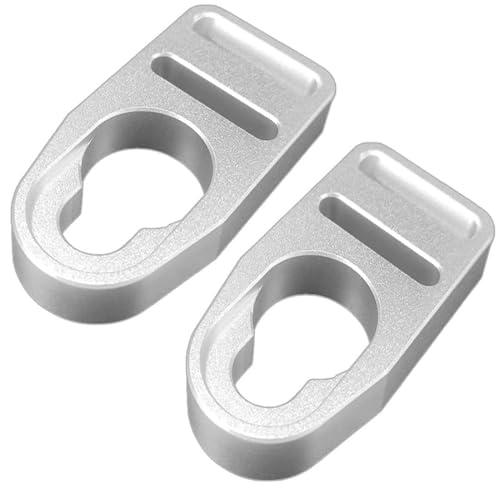 Upgraded Aluminum Kayak Seat Latches Compatible with Kayak Seat Replacement Kit Button Type Straps