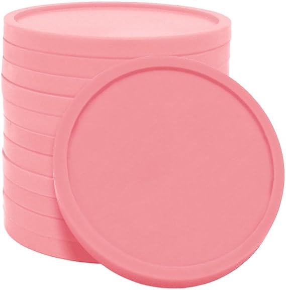 Combicraft Blanco Coins/Consumption coins Baby Pink - Diameter 29mm - 500 pieces - Tender for festivals, events and hospitality