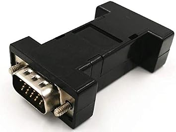 Evanlak VGA edid Emulator passthrough,Monitor Without Having Desktop rearrange Display Emulator use with KVM Switches/Video splittersand Extenders -1920X1080@60Hz
