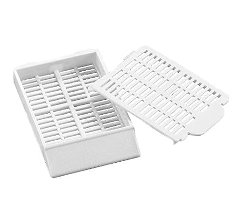 Tissue Processing Cassette, White, 500 per Case