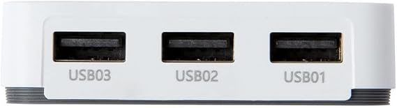 3-Port USB Network Print Server Adapter