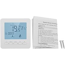 Smart Thermostat, Programmable LCD Child Lock Anti Interference Data Memory, Digital Temperature Controller for Home Use
